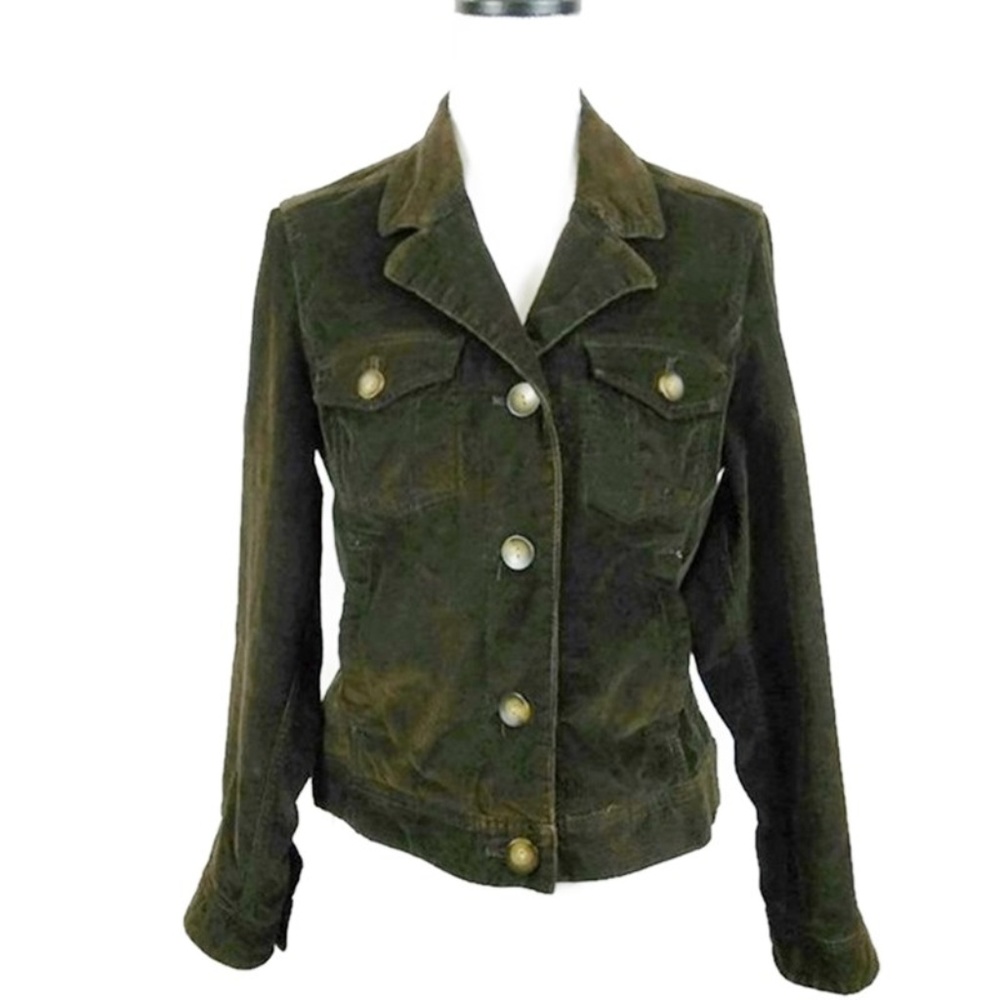 Eddie Bauer Womens Corduroy Jacket Size Medium